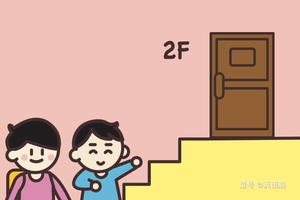 It’s on the second floor.