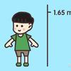 I’m 1.65 metres.