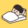No, I had a cold. I stayed at home all weekend and slept.
